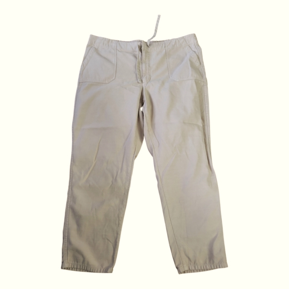 💕J. Crew 100% cotton kakhi trousers